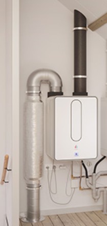 voorbeeld van een ventilatie warmtepomp